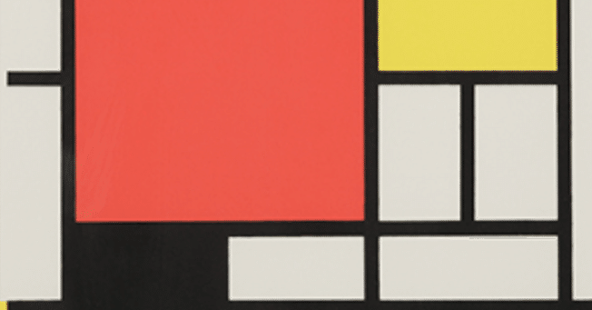 ピエト・モンドリアン】 版画/シルクスクリーン 「COMPOSITION WITH