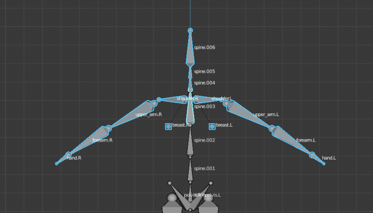 Bpy28 再帰問題 ボーンの子を全て選択 Mitsuda Tetsuo Note