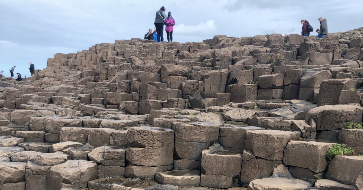 Giant Causeway ＆ Causeway Coastで未知との遭遇 ～ キャンパー