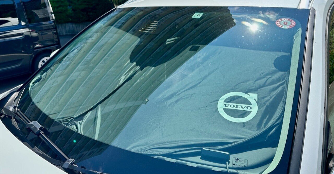 XC40純正サンシェード【ワンタッチ・フロント&サイドサンシェード