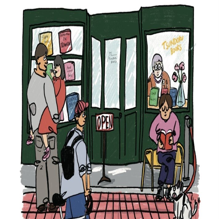 014 本屋はじめます 【グランドオープン】 TSUNDOKU BOOKS｜長嶺李砂