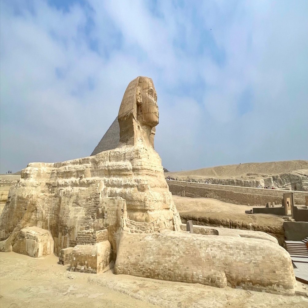 パワードスフィンクス 08 エジプトの旅note】 念願のスフィンクス、再びギザのピラミッドへ