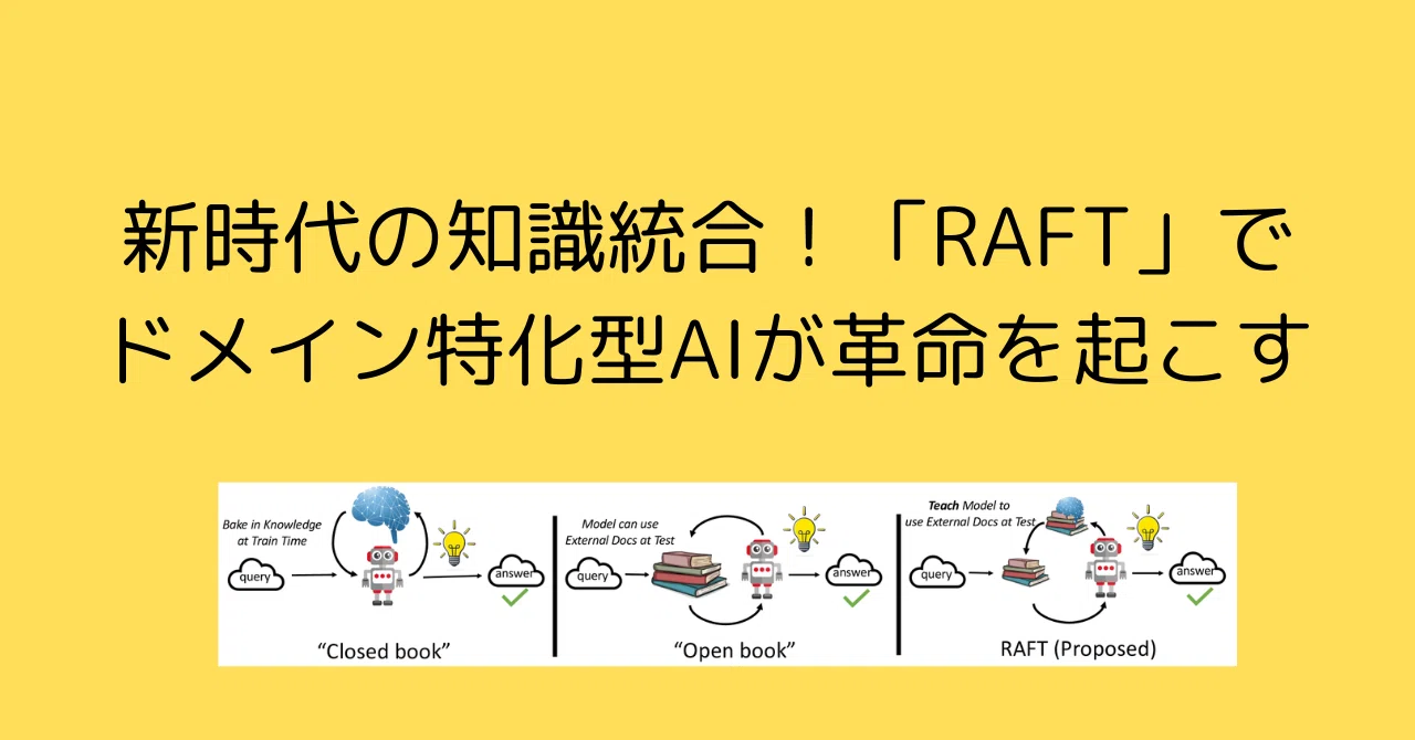 지식의 한계를 돌파하다! 'RAFT'를 통한 도메인 특화 AI의 가능성｜0xpanda alpha lab