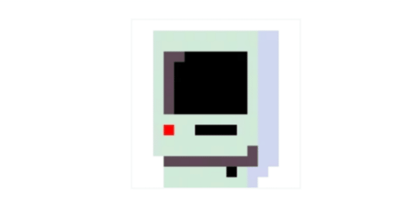 ドット絵を描く，ちょっと人生を変えてみる。Macintosh PLUSを描いてみる。