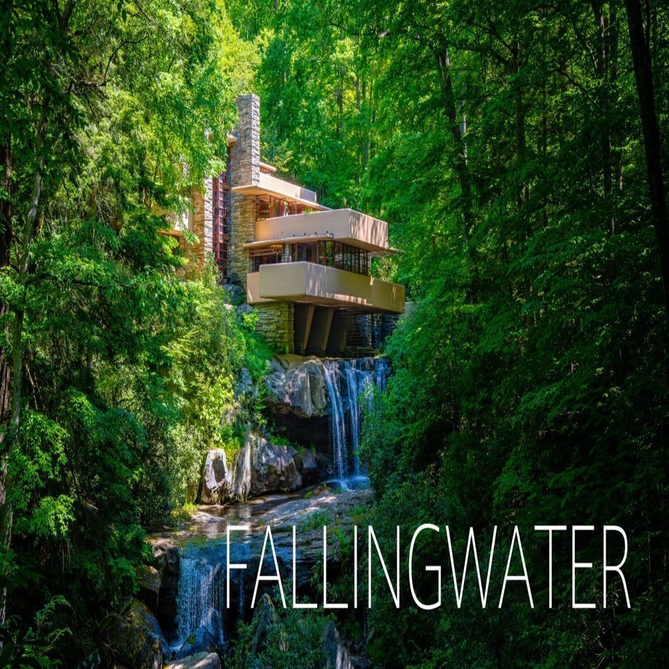 写真多め！フランク・ロイド・ライトの傑作「落水荘」の驚きの視点に