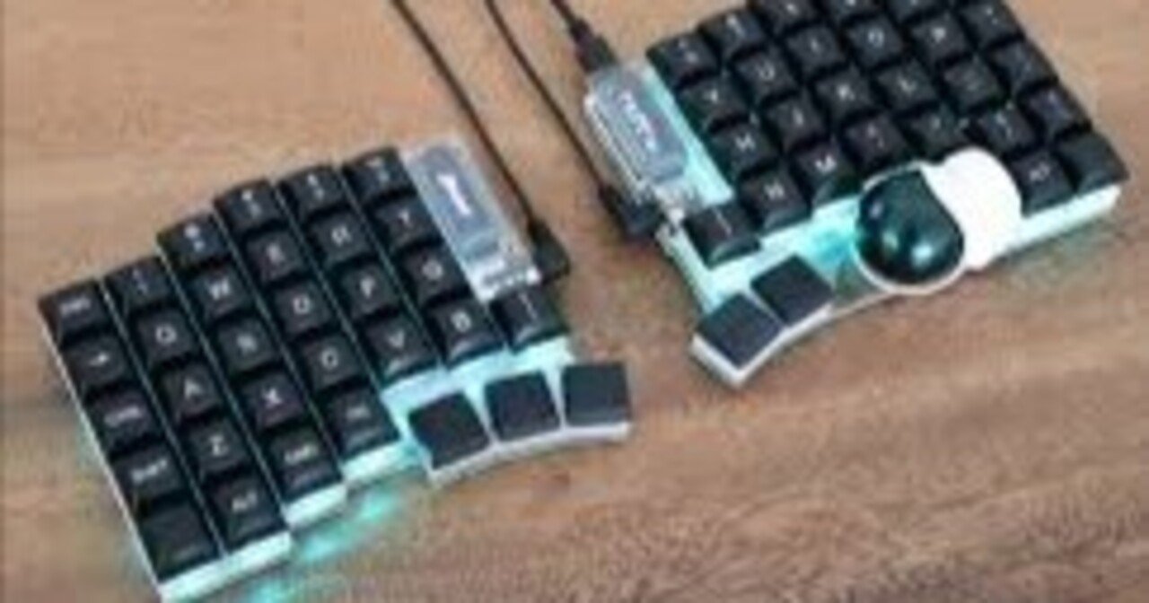 どうしても、気になってしまう分離キーボード Keyball 自作キーボード