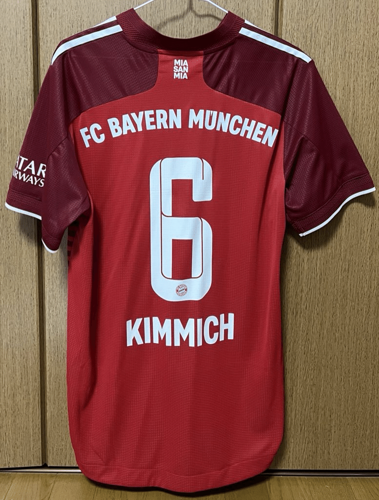 DAY11】21/22 Bayern München Home #6 KIMMICH | Not Far Sale｜かのかの