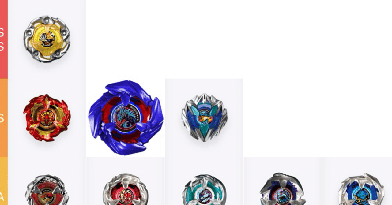 ベイブレードX tier表 24/5/4更新 ティラノビート追加も依然ロッド環境