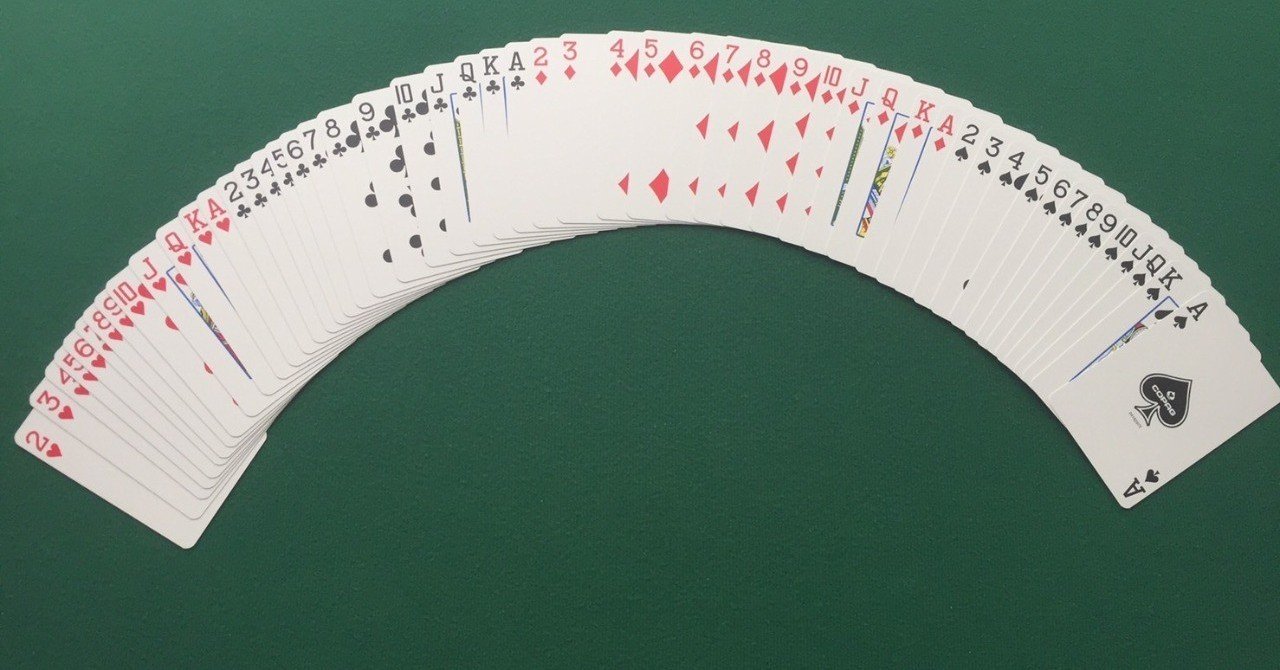 ポーカーを始めるための準備 道具編 ①カード｜旭川ポーカーチーム
