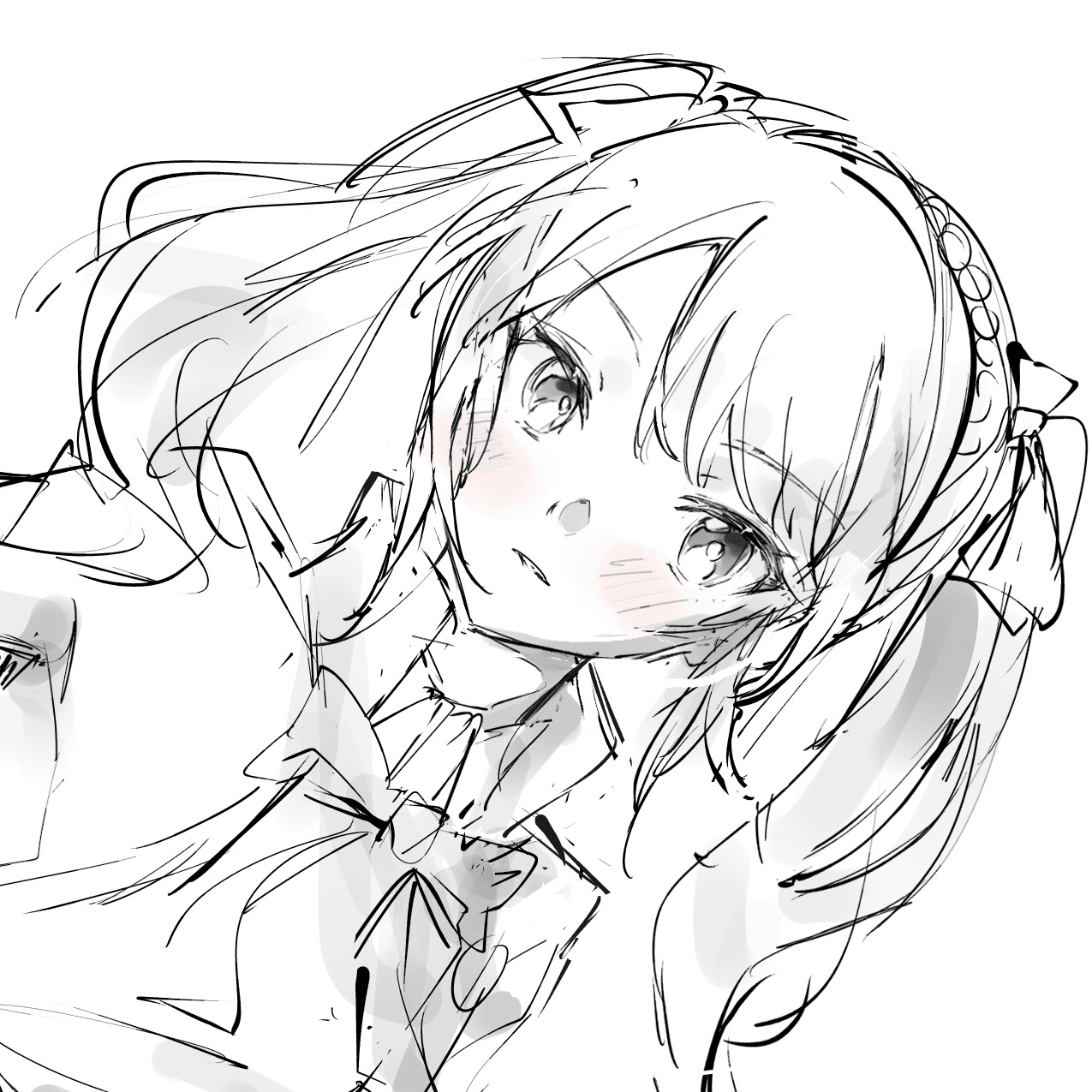 まーちゃん絵画2点 咲ちゃんの絵のメイキングをつくる！｜まろん◇◇
