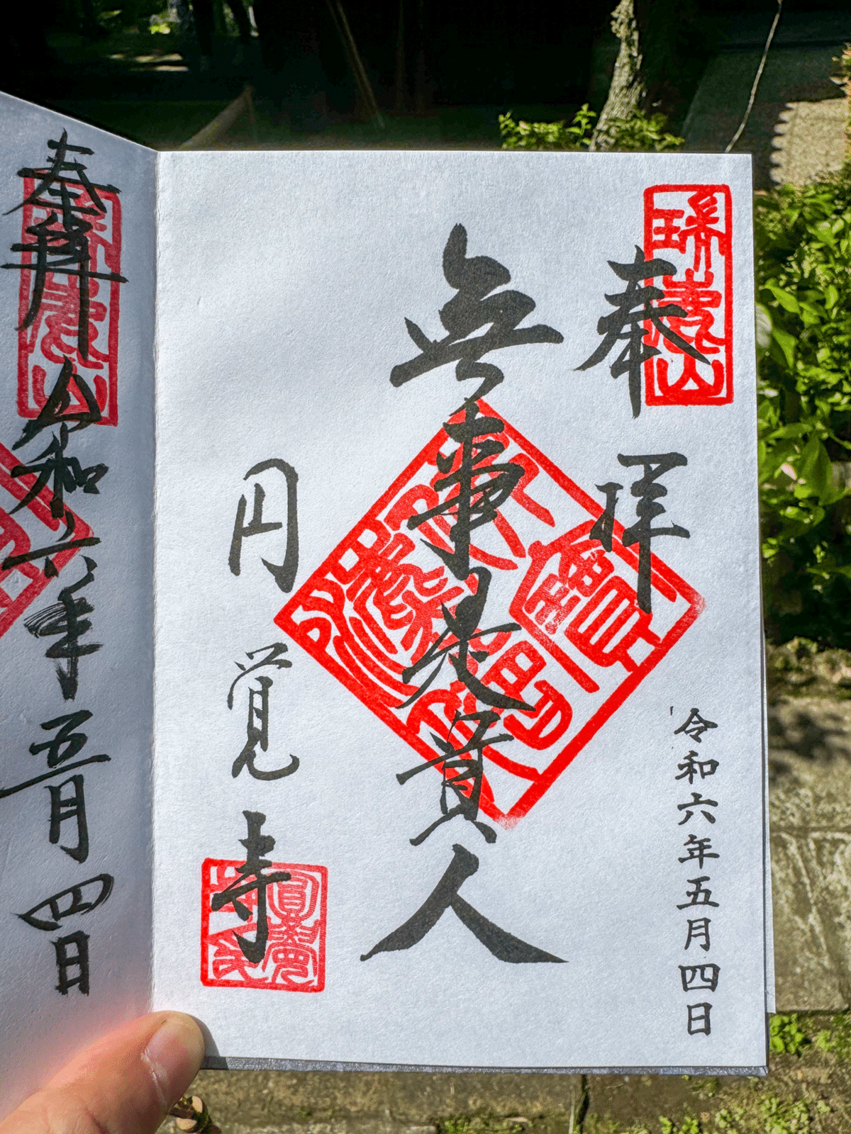 水彩画「円覚寺社務所 水彩画「円覚寺社務所