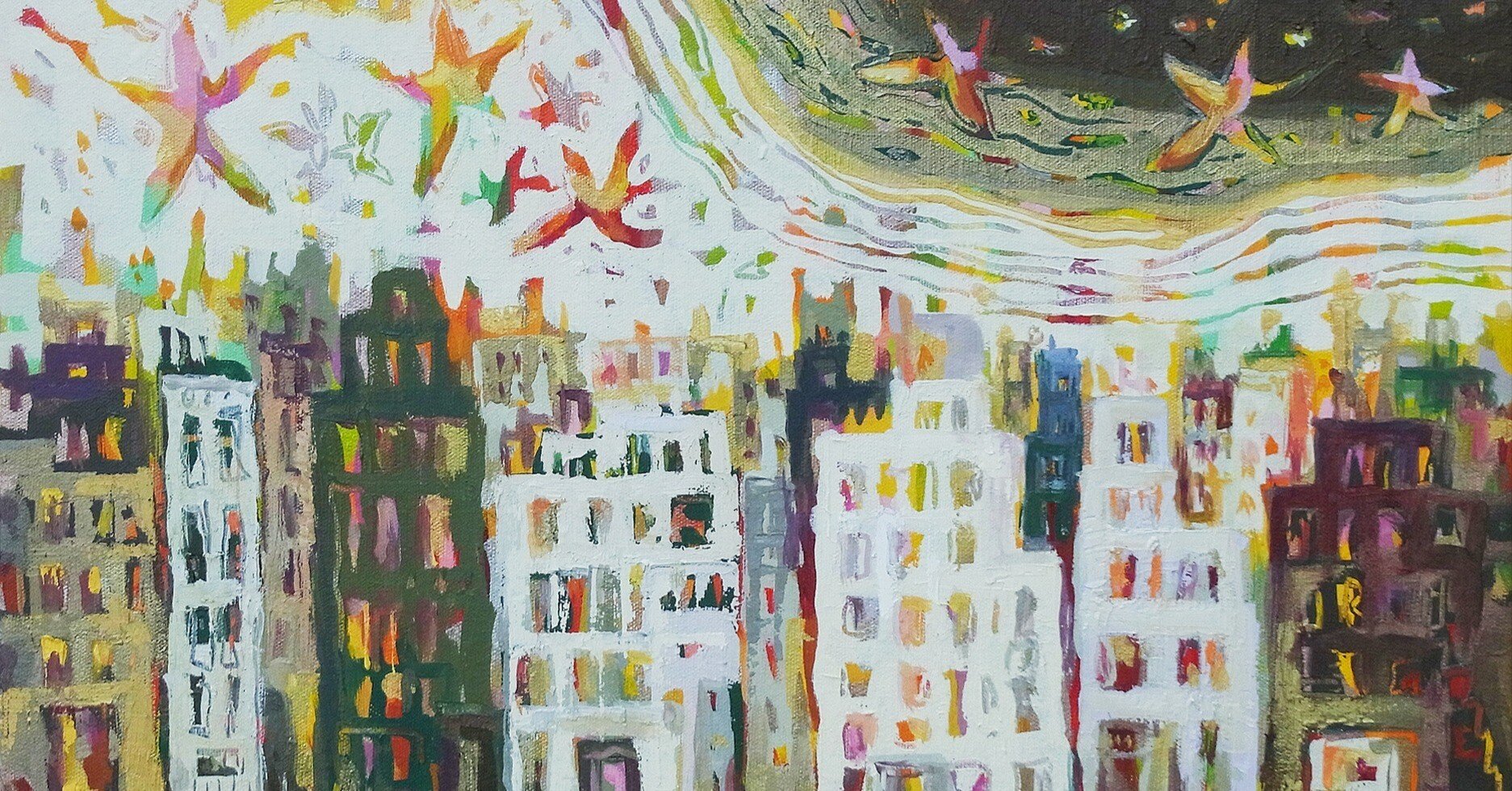 絵描きがキャンバスに向かう時｜詩やエッセイも時々書く絵描き 啓茶