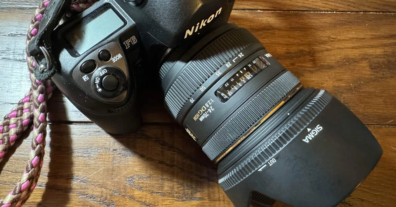 年末に購入したNikon F6用にSIGMA24−70mmF2.8 IF EX DG HSMを購入し 