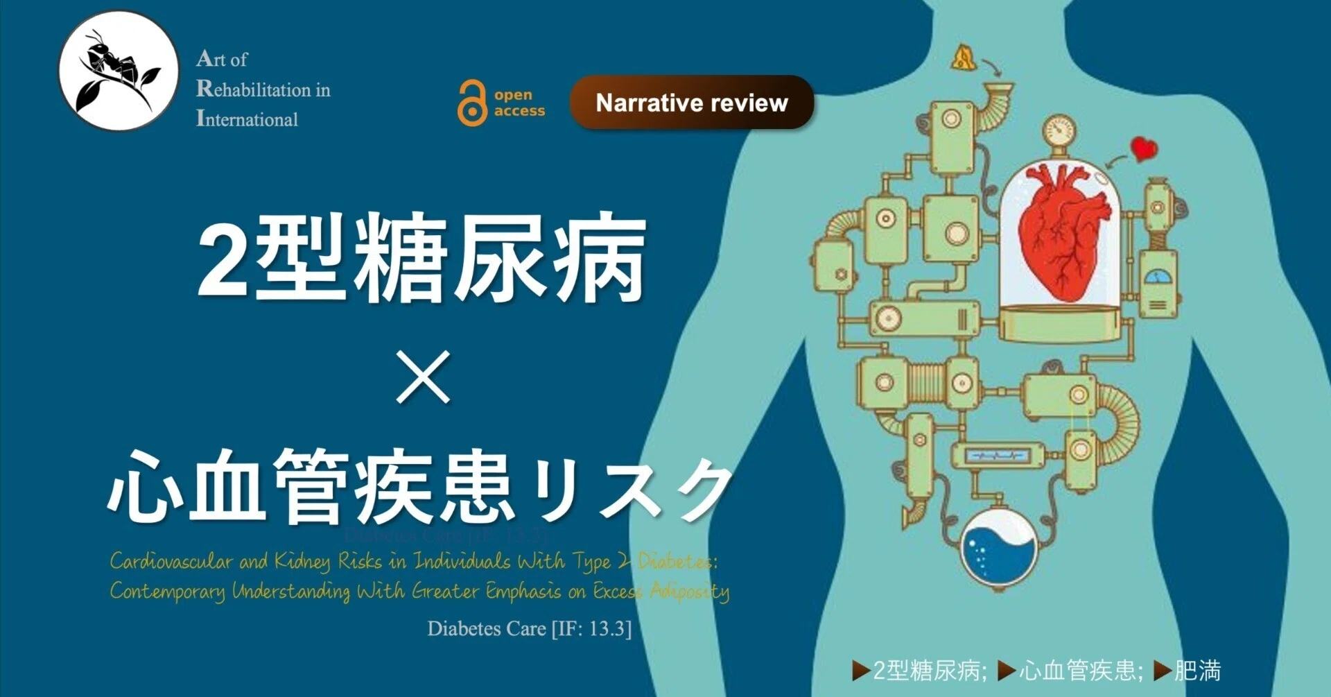 2型糖尿病 × 心血管疾患リスク｜Super Human | 理学療法士／保健学博士
