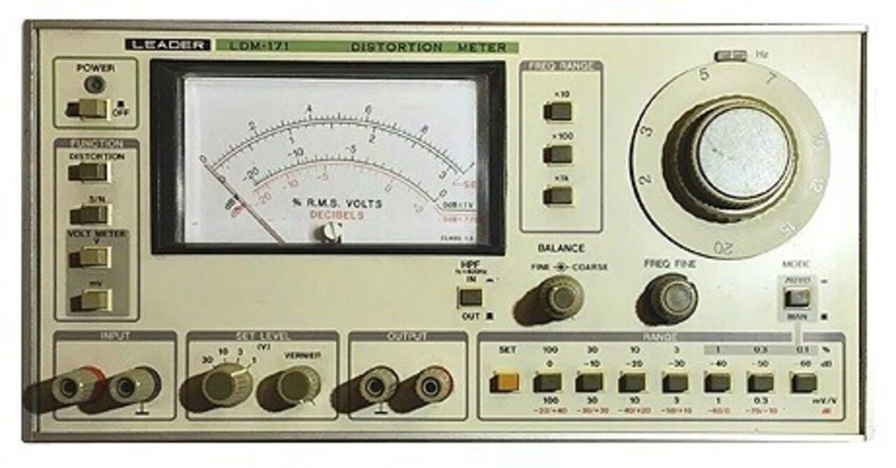 新・オーディオ入門167 測定器編 ミリバルと歪率計｜MUSICA CORPORATION