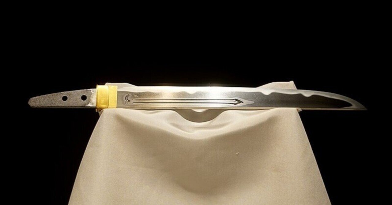 TA9393◇刀/江戸時代/無銘刀/刀身健全見所多い/軍刀拵え