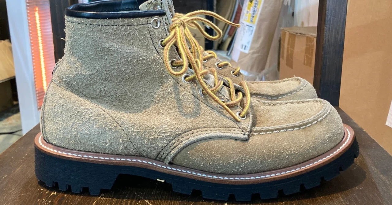 カスタム] Redwing 3341 先芯なしラフタフ（謎レッドウィング】Resole 