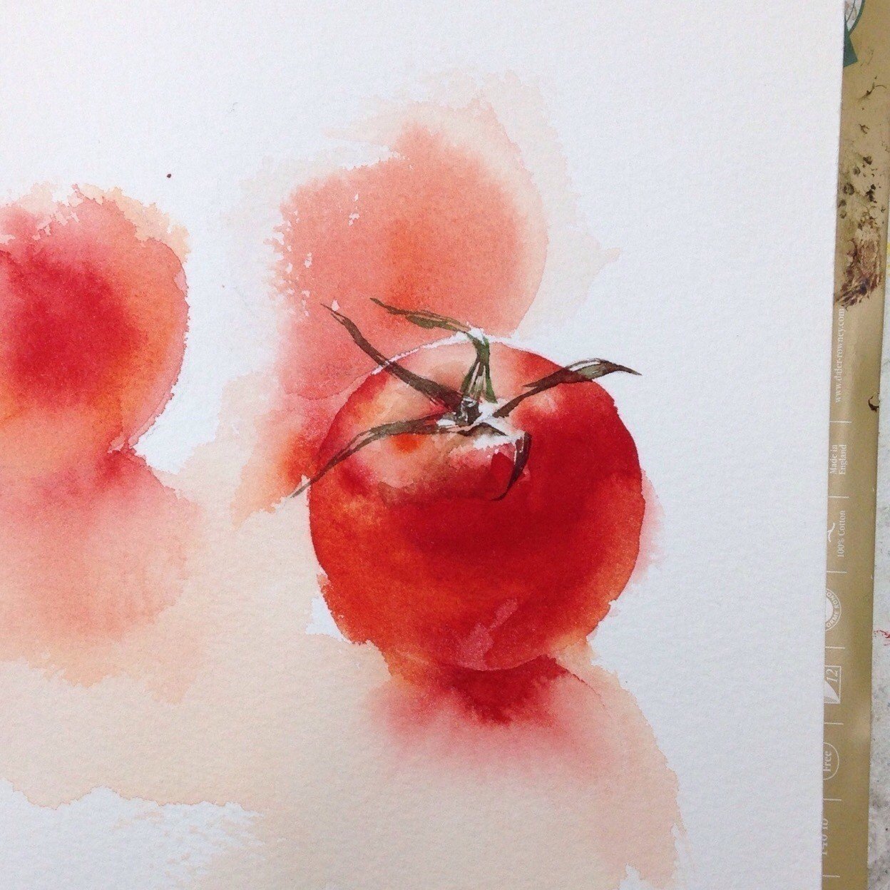 トマトを描いて、｜有賀 薫