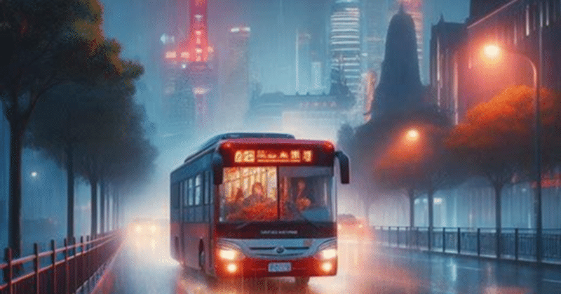 【ショート・ショート】夜のバス