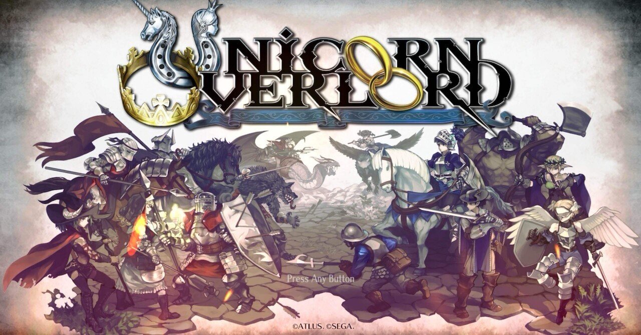 アトラス×ヴァニラウェアタッグによる完全新作SRPG『ユニコーン