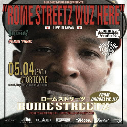 ライブレポート】Rome Streetz、初来日備忘録｜HEWY