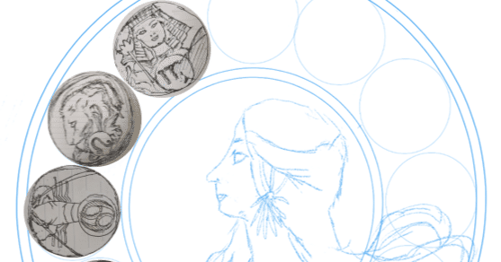 ミュシャ 黄道十二宮の練習④ (乙女座)｜Sans