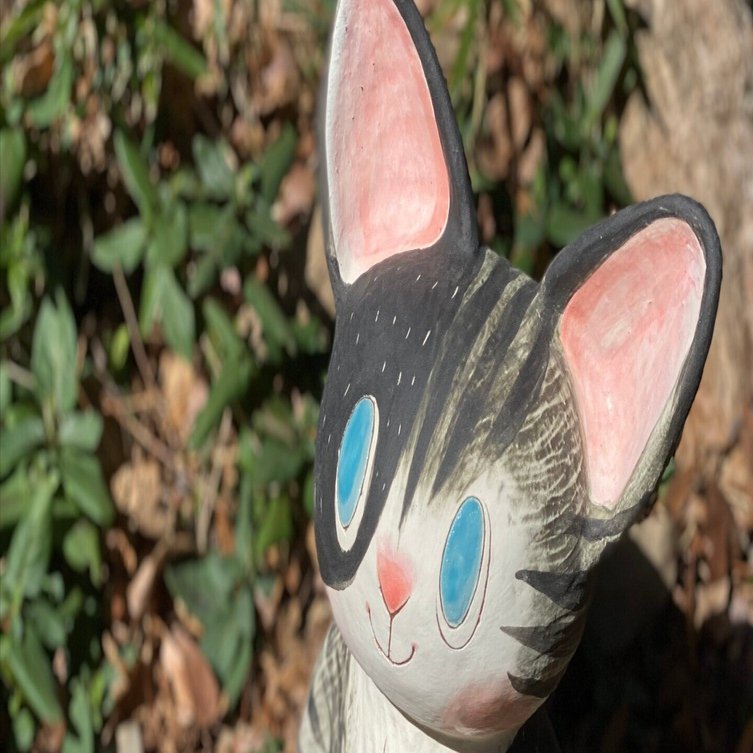 清水桐子さん（ポタリカ工房）　猫ちゃんのお皿3点 清水桐子さん（ポタリカ工房） 猫ちゃんのお皿3点