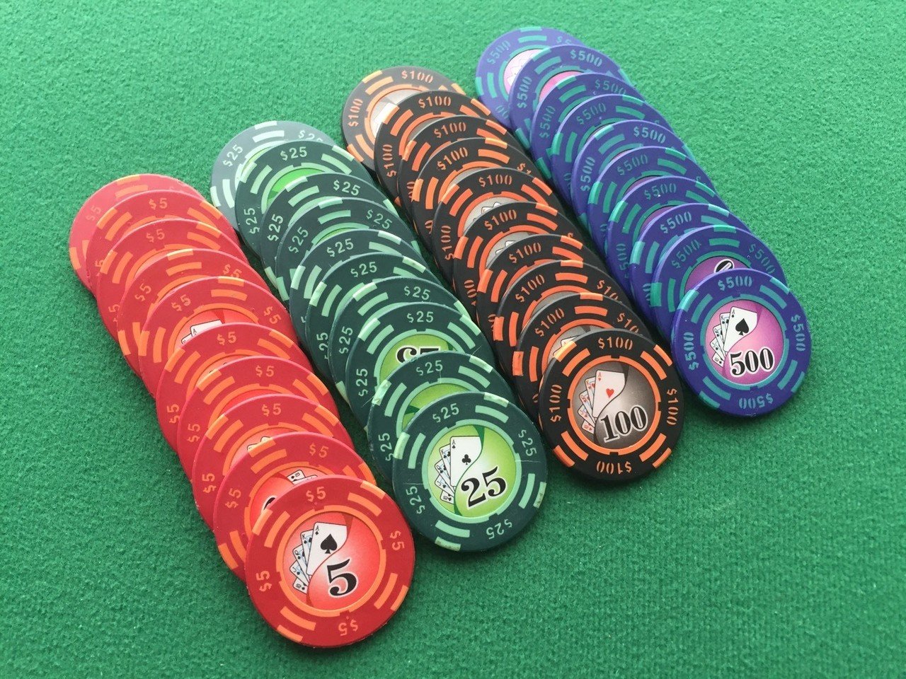 poker ポーカー カジノ チップ 高額 板 角チップ スクエアチップ - その他