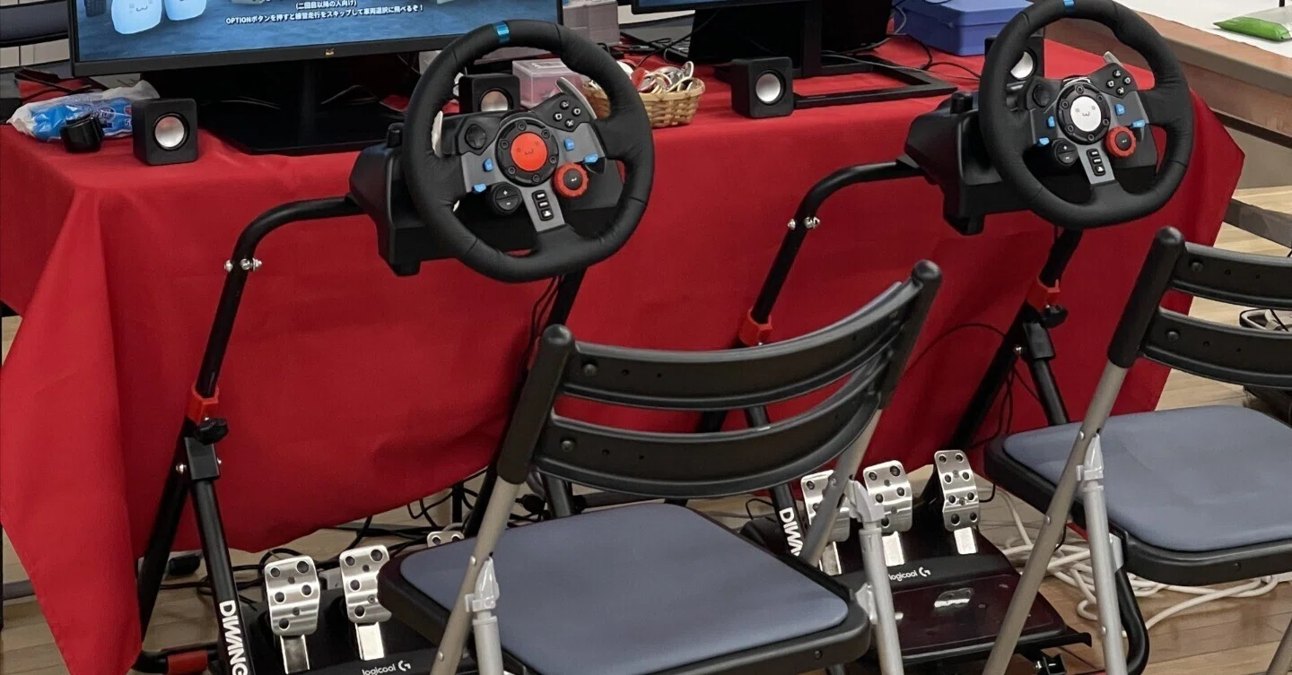 え!?ハンドルコントローラーで出展を⁉️ 東京ゲームダンジョン5 出展 