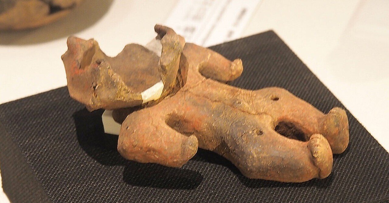 激レア土偶「カオナシくん」の謎ーやんば天明泥流ミュージアム