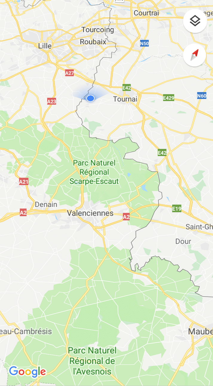 ヨーロッパ旅紀行 国境を越えてみると ベルギー フランス Point2vue410 ポワン ドゥ ヴュ 視点 パリ Note