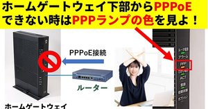 スマートフォン本体 ppp NTTホームゲートウェイのPPPランプの点灯の違いについて｜IP実践道場