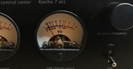 VAP ABM3202 ステレオピークプログラムメーター VUメーター 取説付き デュアル アナログ VU メーター DB パネル MIC/LINE サウンド