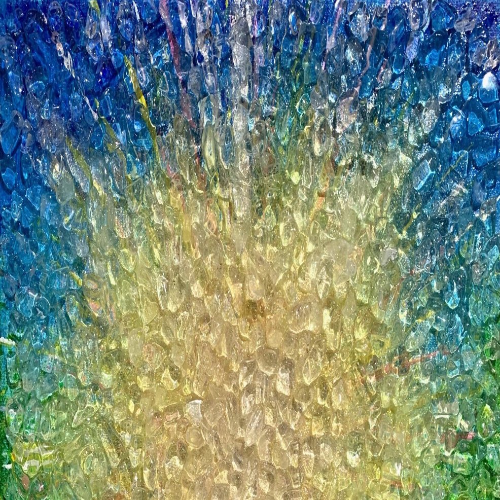 USED 水晶画！ サト チヒロ 「水晶の絵 －Forest Sunrise－」展 開催｜GALLERY SPEAK FOR