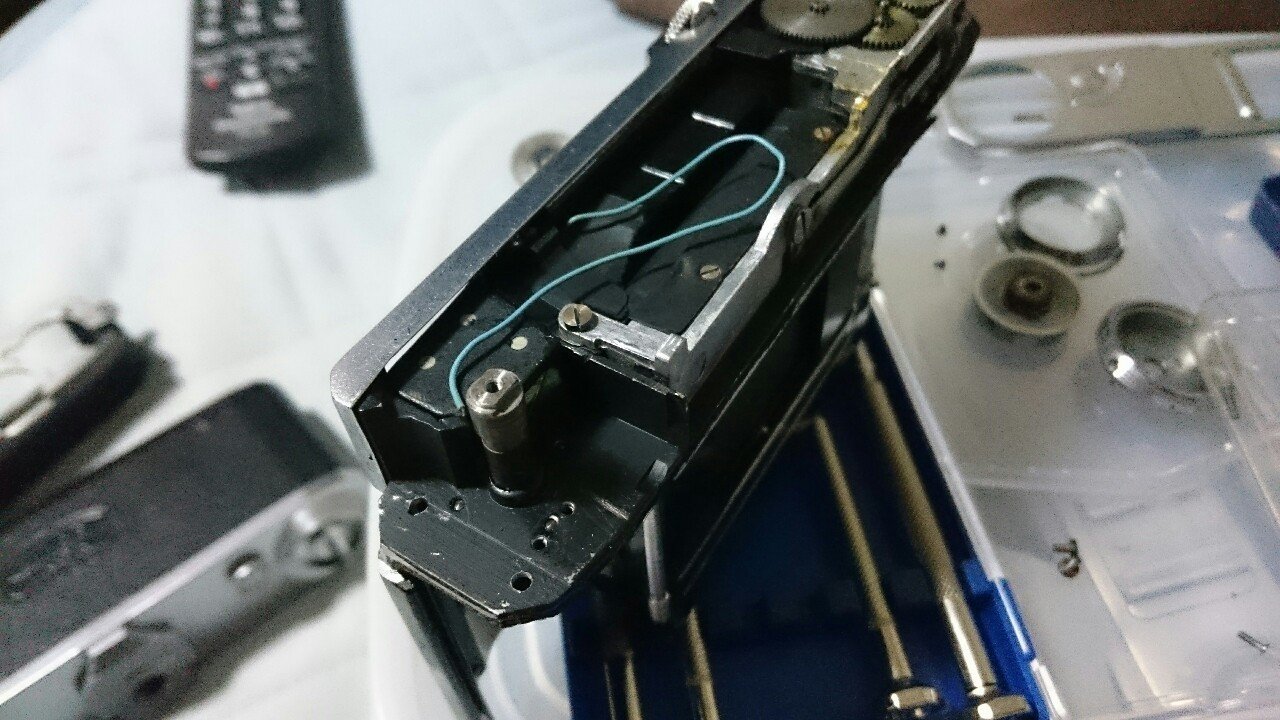 Contax Ⅱ ファインダー清掃|ソロバンの悪夢 Contax Ⅱ ファインダー清掃|ソロバンの悪夢
