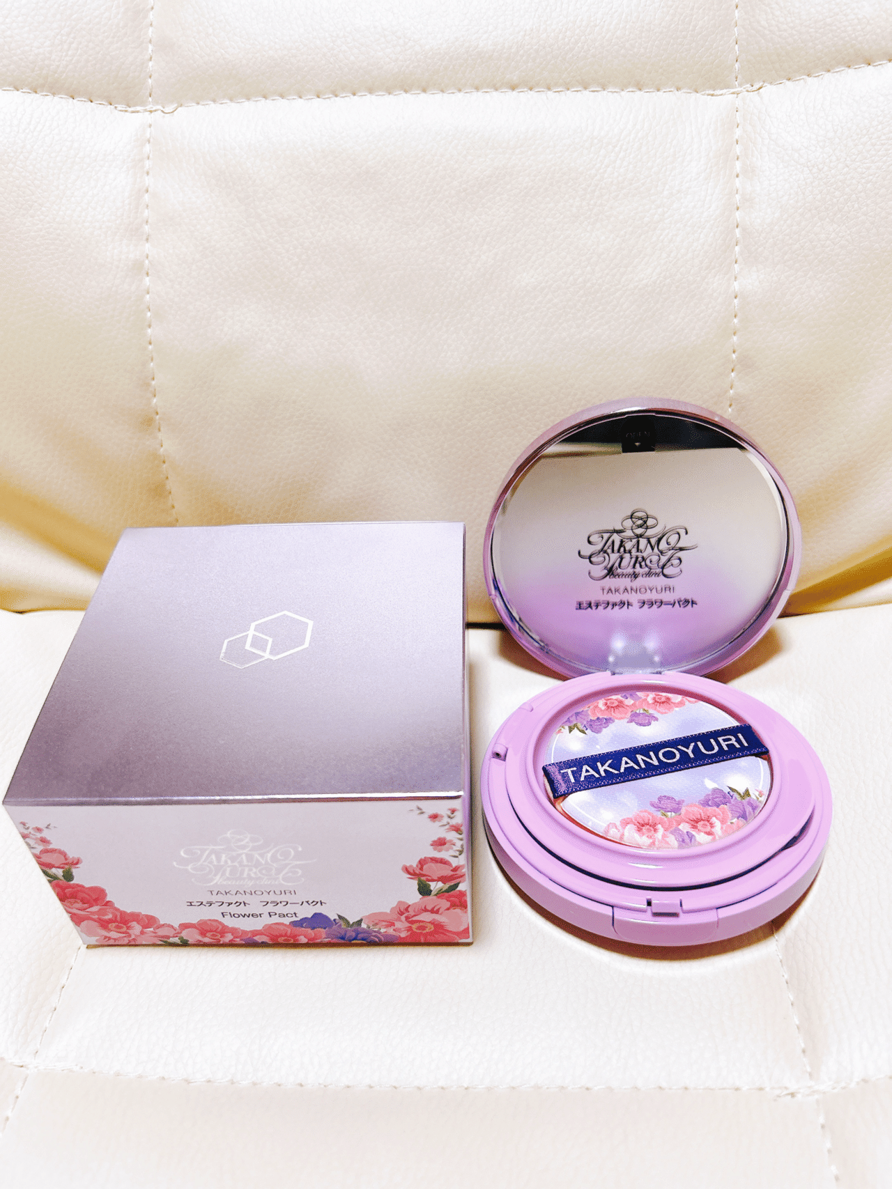 コスメ記録（その59）たかの友梨「エステファクト フラワーパクト