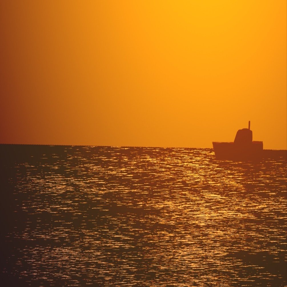 画力も労力も（ほぼ）いらない『夕焼けの海』の描き方」｜Galva