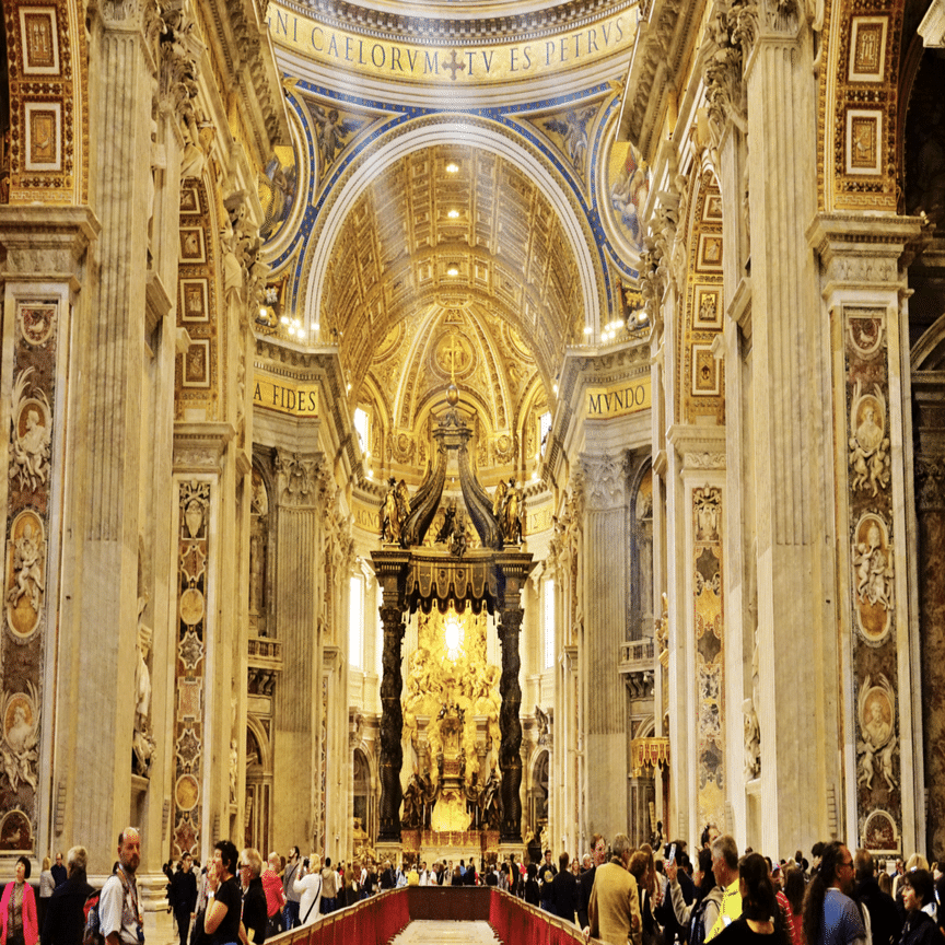 世界最大の宗教建築 サン・ピエトロ大聖堂 【イタリア】｜まっち