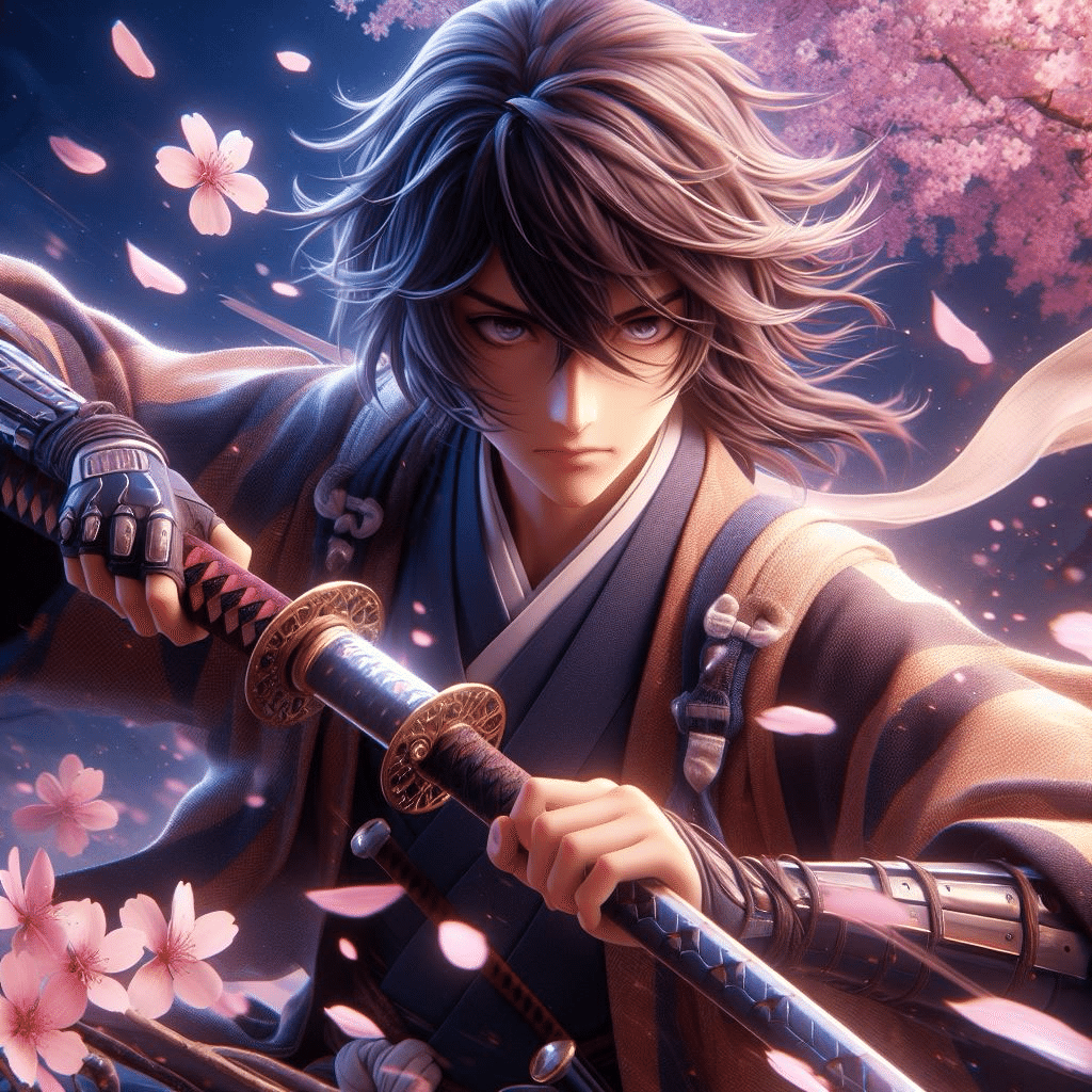 どなたかの癖にブッ刺さりそうなお侍さんの画像ができました。 お納め