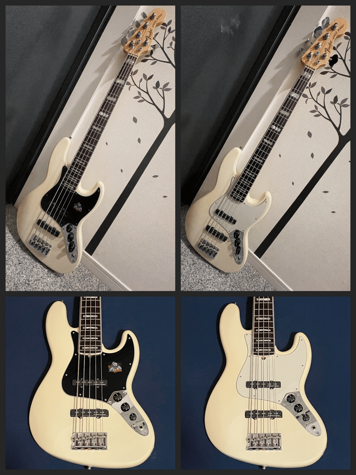 Fender MEX 5弦ベース(改造あり) Fender MEX 5弦ベース(改造あり) 5弦ベースをカスタムした話