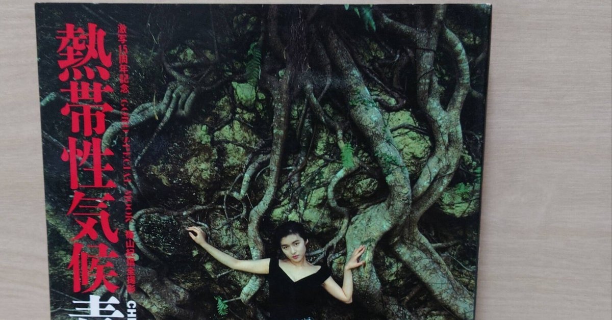 青山知可子 写真集「熱帯性気候」(初版）