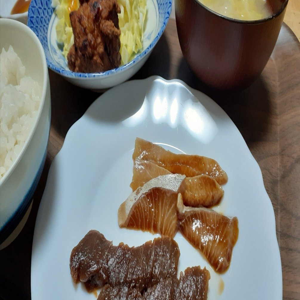 本まぐろとかんぱちの漬け』(塩分0.6g)｜guttyo