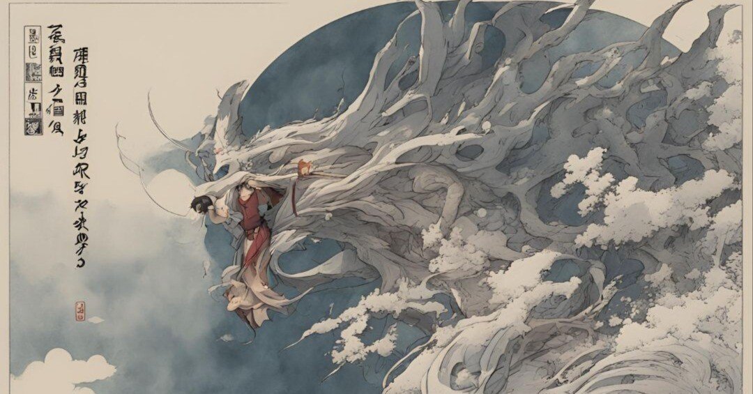 月の光に導かれて」ツクヨミの神秘を描くアートの探求｜ぶるるん🍊🪸🌾💋🐢