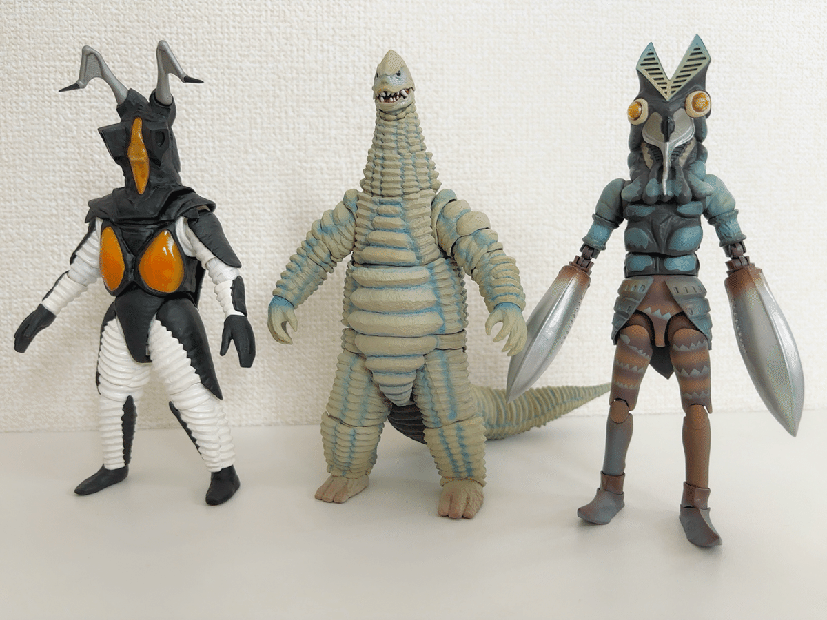 ゼットン バルタン星人 レッドキング二代目フィギュア 3体セット フィギュア開封】S.H.Figuarts レッドキング|へべれけ甚六