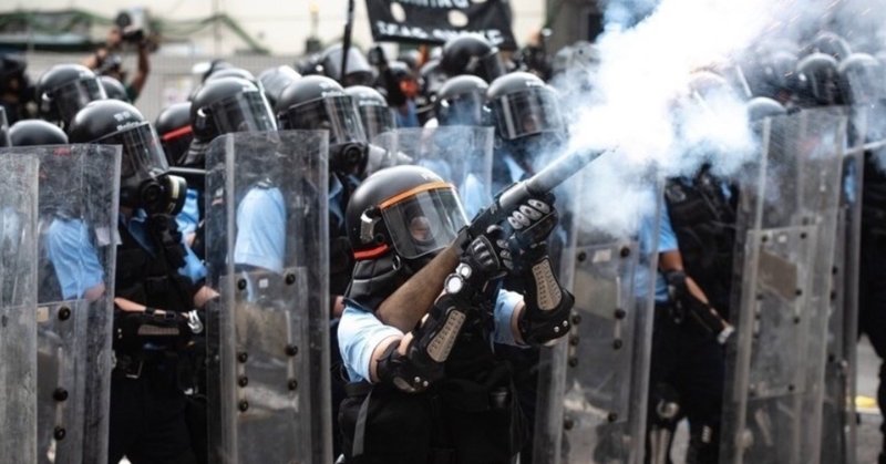 香港警察による市民への暴力を止めてほしいaf