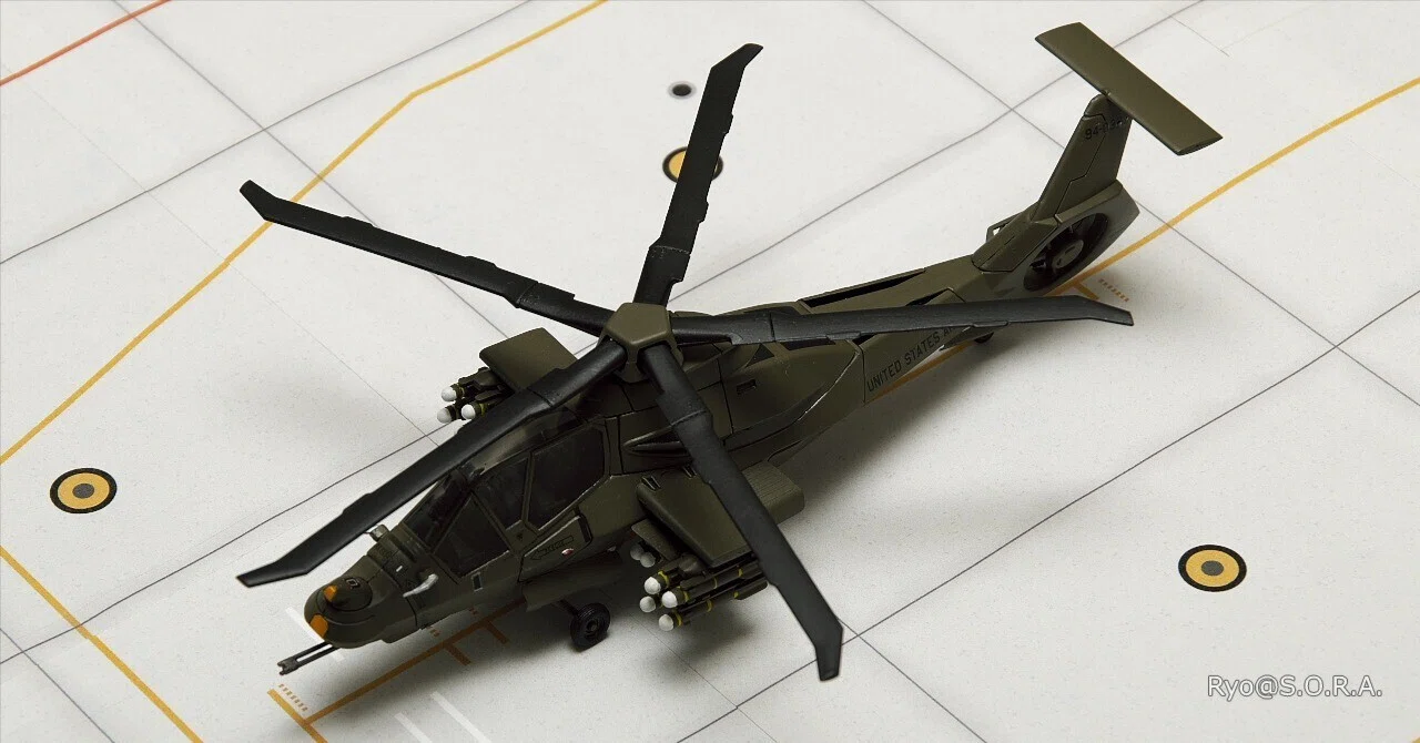 プラモデル製作記 レベル 1/72 RAH-66 コマンチ｜Ryo@S.O.R.A.