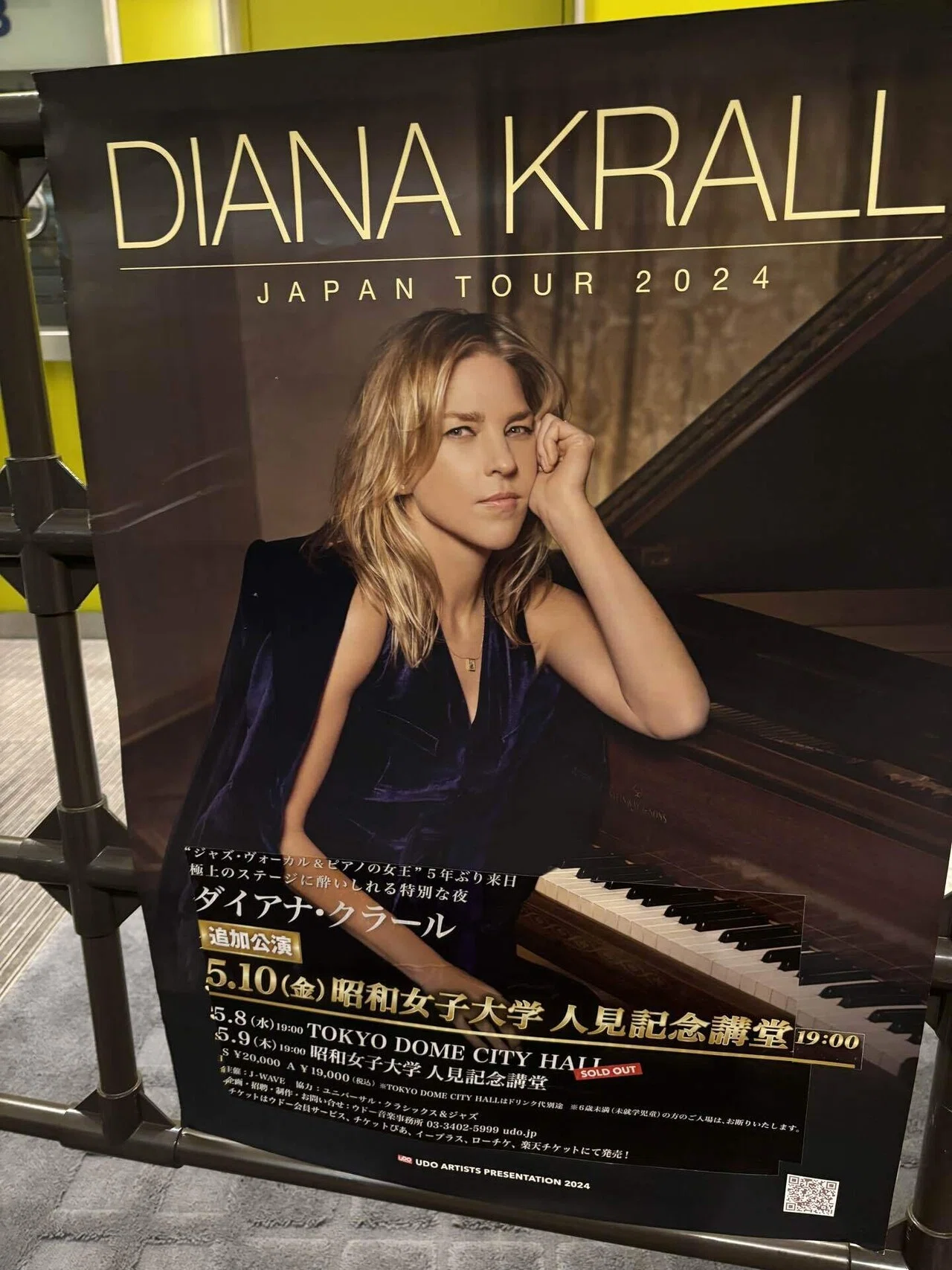 ダイアナ・クラール コンサートチケット DIANA・KRALL TICKET ダイアナ・クラール コンサートチケット DIANA・KRALL TICKET