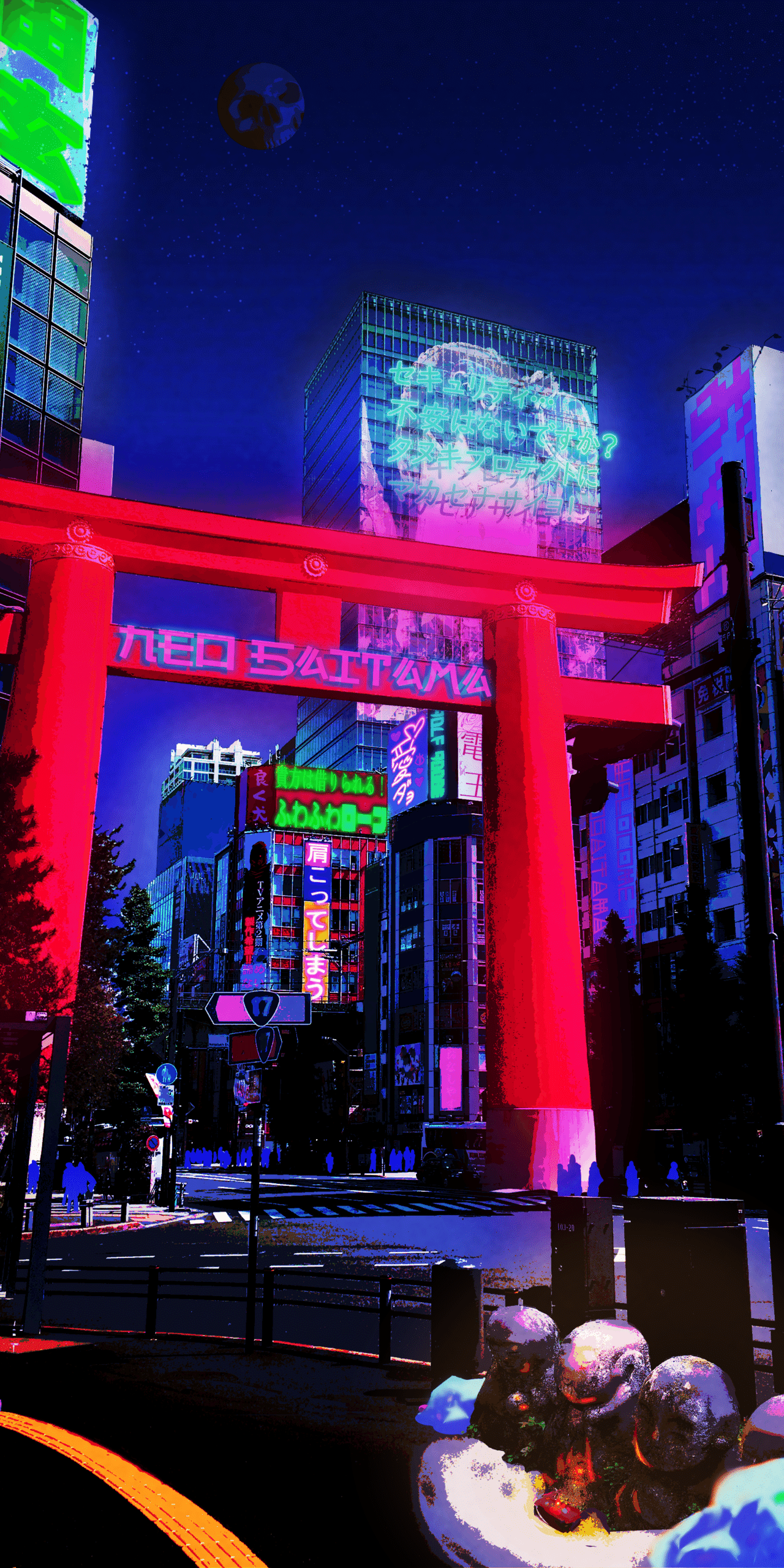 フォトバッシュdeネオサイタマ ぎだ Gida0730 Gidaイラストレイシヨン Note