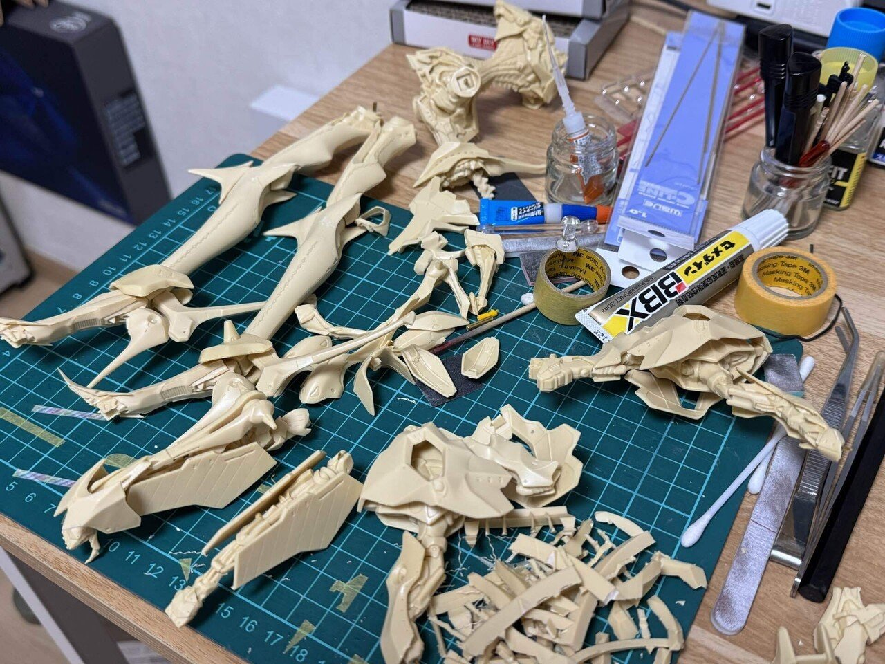海洋堂1/144 JAGD MIRAGE LヤクトミラージュL谷明ガレージキット ヤクトミラージュ始めました｜スイートネイル