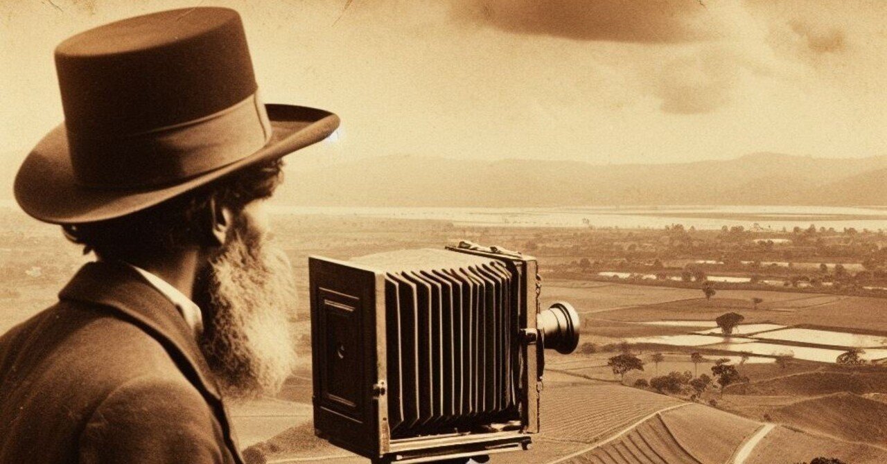 世界最初の写真家は誰か｜600万画素の男